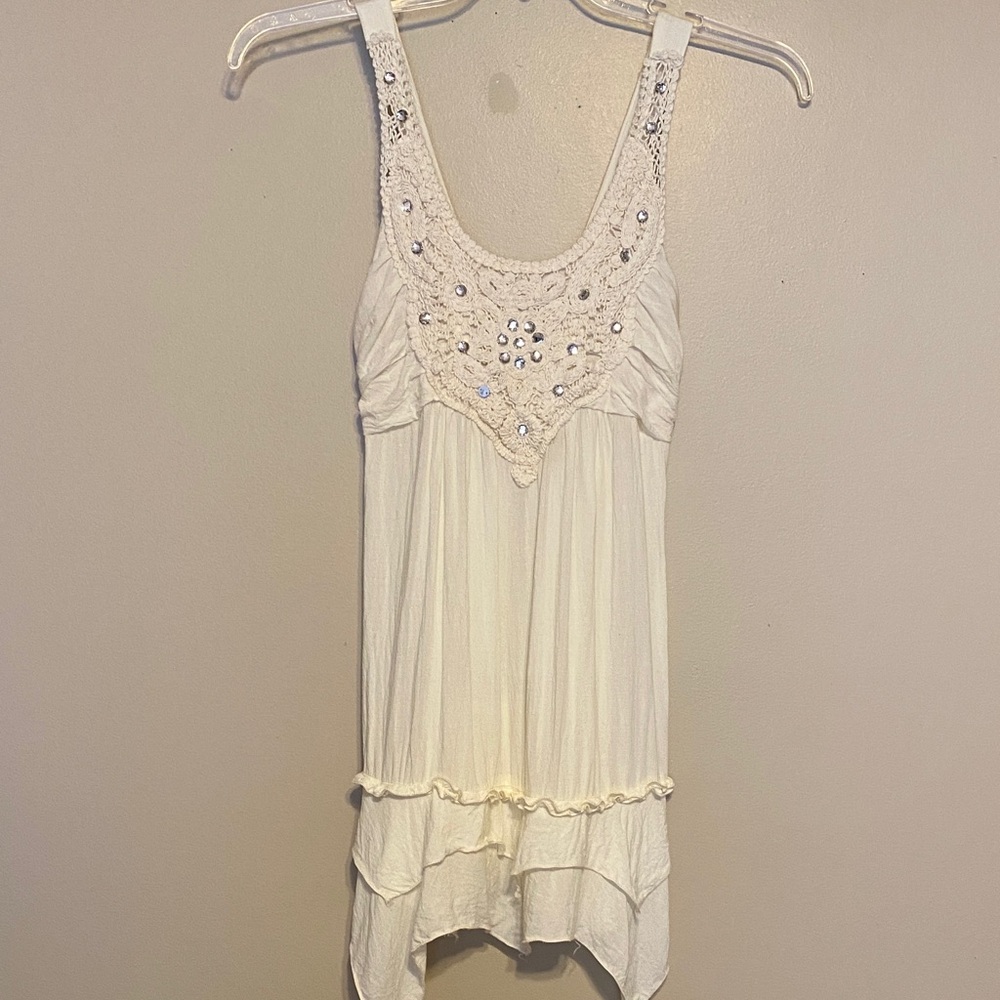 Simply Irresistible Cream Embellished Camisole
